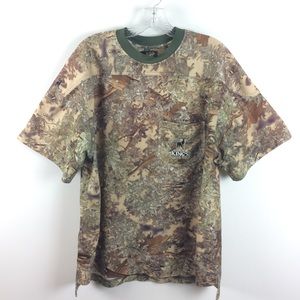 Kings Outdoor World Camo Tee Shirt Size XL